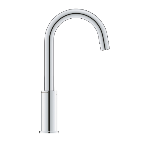Baterie lavoar Grohe Eurosmart L monocomanda, cartus ceramic, pipa pivotanta, set evacuare cu apasare, crom [2]