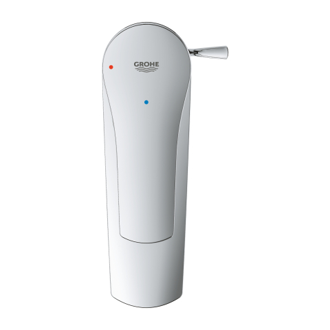 Baterie lavoar Grohe Eurosmart S monocomanda, cartus ceramic, set evacuare cu tija, crom [4]