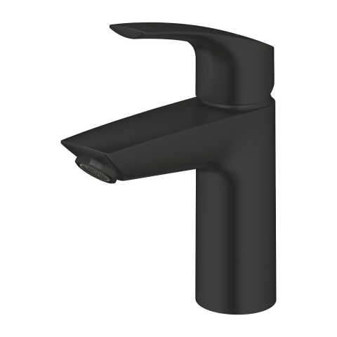 Baterie lavoar Grohe Eurosmart SilkMove S monocomanda, levier metalic, cartus ceramic, set evacuare cu apasare, negru [2]