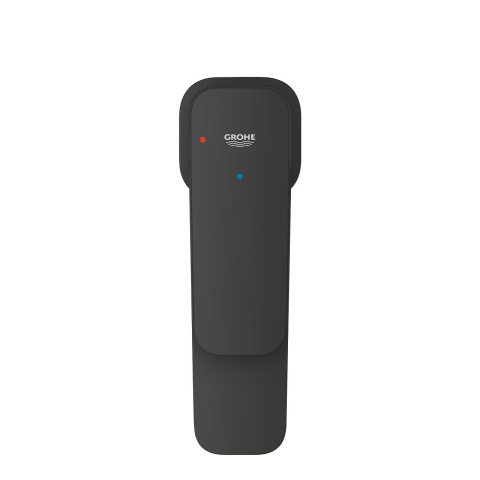 Baterie lavoar Grohe Cubeo SilkMove S monocomanda, fara set de evacuare, cartus ceramic, negru mat [3]