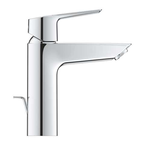 Baterie lavoar Grohe Start M 3/8'' monocomanda, cartus ceramic, evacuare cu tija, crom [1]