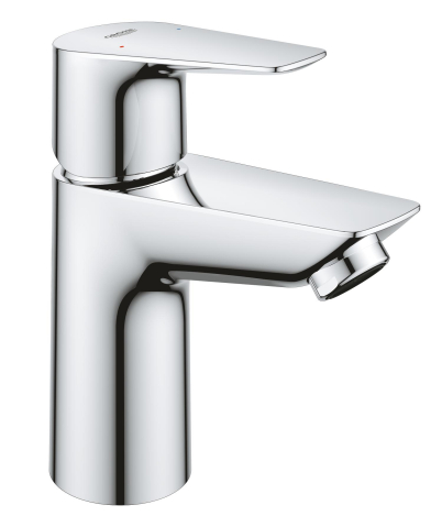 Baterie lavoar Grohe StartEdge S monocomanda, montare pe blat, cartus ceramic, evacuare cu apasare, crom [0]