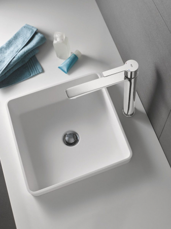 Baterie lavoar marimea XL furtunuri flexibile cromata Grohe Lineare [2]