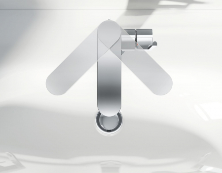 Baterie lavoar marimea M furtunuri flexibile cromata Grohe Plus [5]
