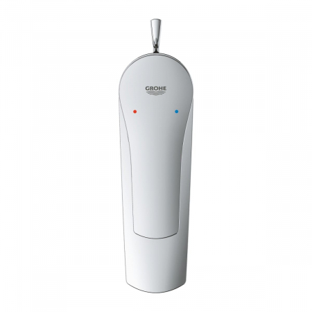 Baterie lavoar marimea S furtunuri flexibile cromata Grohe Eurosmart New [3]