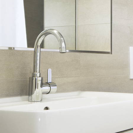 Baterii monocomanda - Baterie lavoar pipa tip C Grohe Eurosmart Cosmopolitan