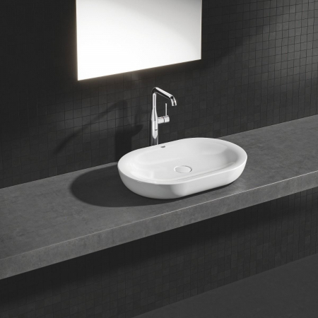 Baterie lavoar montaj pe blat marimea XL furtunuri flexibile Grohe Essence New [5]