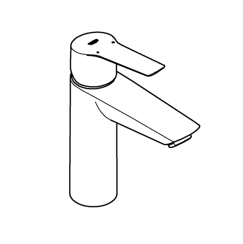 Baterie lavoar Grohe Start M 1/2" crom [4]