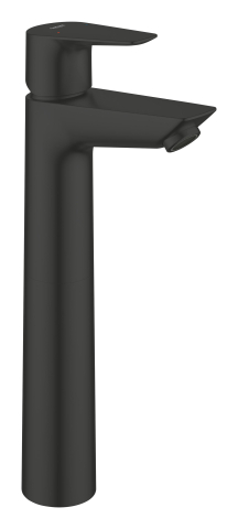 Obiecte sanitare - Baterie lavoar Grohe StartEdge XL monocomanda, cartus ceramic, evacuare cu apasare, negru mat