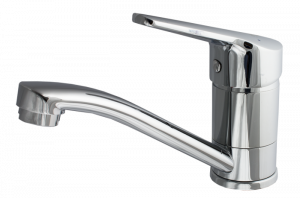 Baterii monocomanda - Baterie pentru chiuveta, pipa medie, crom, cartus 40 mm., Ermetiq