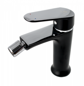 Baterii monocomanda - Baterie pentru bideu, cartus 35 mm, neagra, Ermetiq