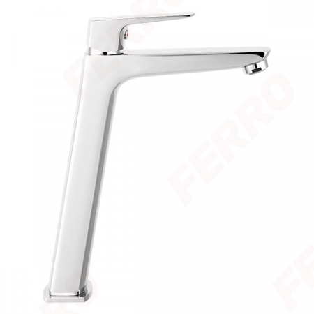 Baterii monocomanda - Baterie stativa lavoar inalta Ferro Vitto VerdeLine, crom