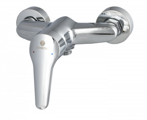 Baterii monocomanda - Baterie pentru dus, cartus 40 mm., crom, Ermetiq