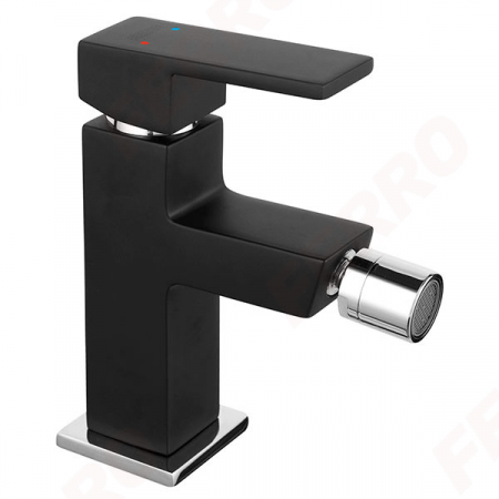 Baterii monocomanda - Baterie stativa bideu Ferro Zicco, negru
