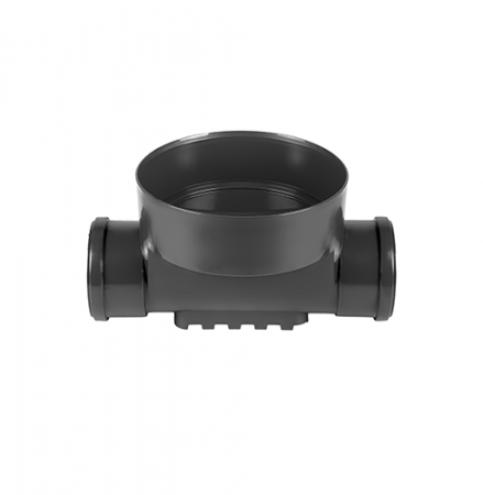Sistem de drenaj a apelor uzate - Baza camin din PVC model PIPE BASE, D.400 1in/1out D.110 - Vodaland gama Drain