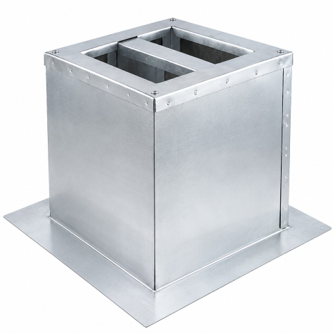 Accesorii echipamente de ventilatie si climatizare - Baza de acoperis Reventon STORM M izolata 50 mm, cu atenuator de zgomot, pentru ventilatoare STORM si STORM PRO 315 EC, 355 EC