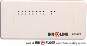 Baza de conectare Wi-Fi, 8 zone, 16 servomotoare, modul comanda pompa si comanda centrala, Innofloor Innolink Smart RF [1]