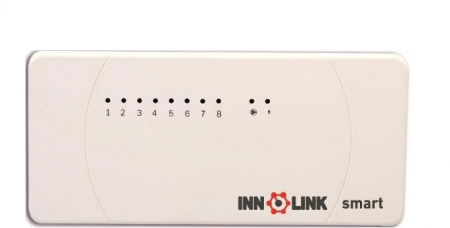 Echipamente de incalzire si producere ACM - Baza de conectare Wi-Fi, 8 zone, 16 servomotoare, modul comanda pompa si comanda centrala, Innofloor Innolink Smart RF
