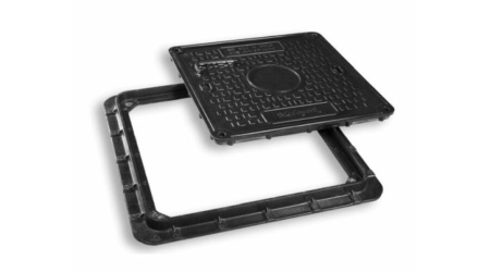 Capac compozit patrat, 500 x 500 mm, A15 [2]