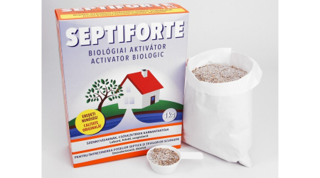 Solutii pentru tratarea tevilor de irigat - Bioactivator fose septice, 1 kg, Septifos