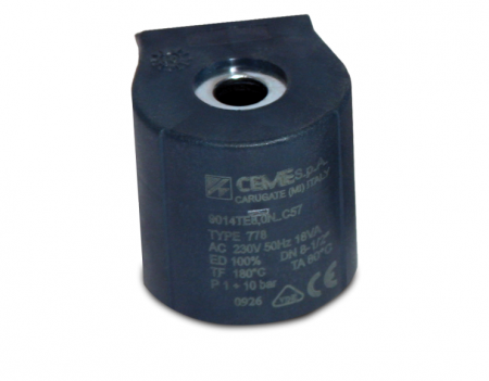 Ventile electromagnetice de apa - Bobina B60, diametru interior DN25,5, pentru 8417...8419, 230Vca
