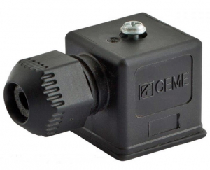 Ventile electromagnetice de apa - Conector pentru bobinele B6, B12 și B60 din seriile VSO84, ESM86/87, ESV90