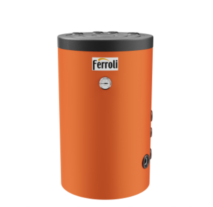 Boiler cu acumulare Ferroli cu conexiuni in partea superioara, o serpentina, model Ecounit TOP 150 litri [4]