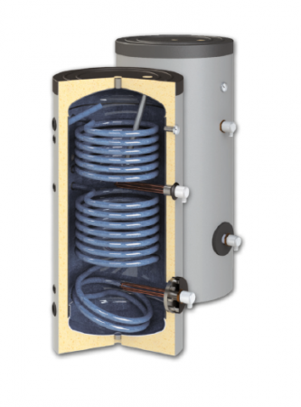 Echipamente de incalzire si producere ACM - Boiler cu 2 serpentine 500 litri Radox DOX WT2