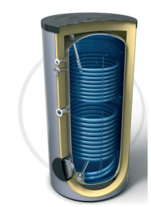 Echipamente de incalzire si producere ACM - Boiler cu 2 serpentine 500 litri Tesy EV15/7 S2 500 75 F42 TP2