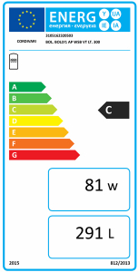 Boiler cu o serpentina fixa, 300 litri, Cordivari Bolly 1 AP WB [2]