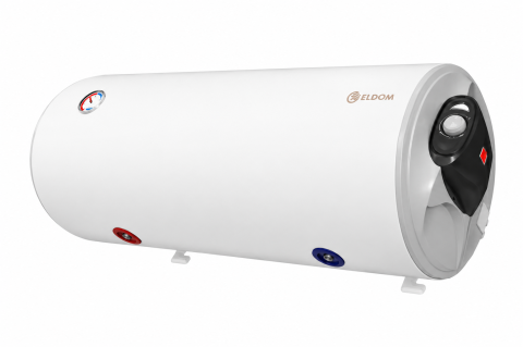 Producere apa calda menajera - Boiler electric Eldom 120 litri 3 kw montaj orizontal