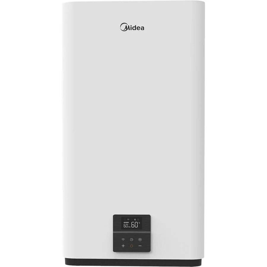 Boilere electrice - Boiler electric Midea seria Salute Double Tank 100 litri Dry Heater, WiFi, control electronic, supapa siguranta, protectie la supraincalzire