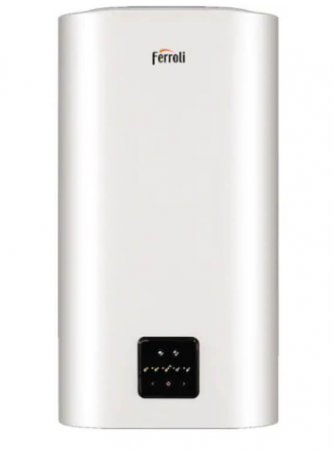 Echipamente de incalzire si producere ACM - Boiler electric, 80 litri, control internet, wi-fi, doua rezervoare interne, Ferroli Titano Twin