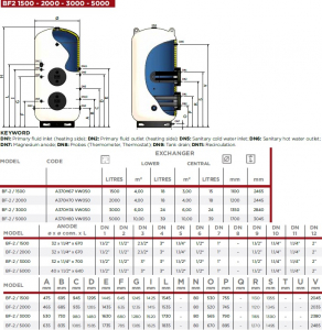 Boiler indirect cu 2 serpentine datasabile, Elbi seria BF-2 2000 litri [4]