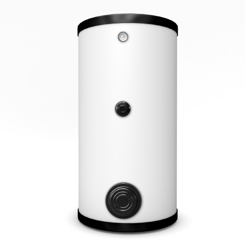 Producere apa calda menajera - Boiler stativ Termax 2000 l cu serpentina extinsa si doua serpentine 10 bar