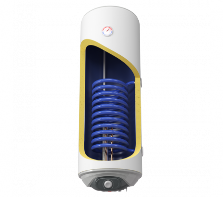 Boiler termoelectric Eldom seria Green Line 100 litri cu o serpentina pe dreapta si rezistenta electrica 2 kW [1]