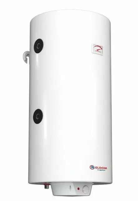 Echipamente de incalzire si producere ACM - Boiler termoelectric Eldom 120 litri cu o serpentina si rezistenta electrica 2 kW