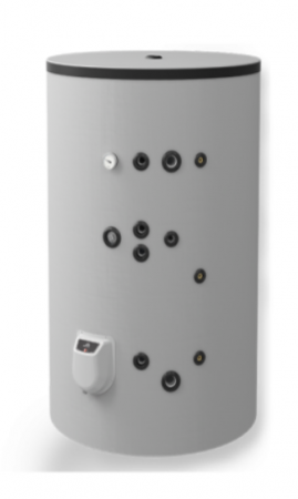 Echipamente de incalzire si producere ACM - Boiler termoelectric Eldom seria Green Line 750 litri cu doua serpentine si rezistenta electrica 12 kWFV75010FS2