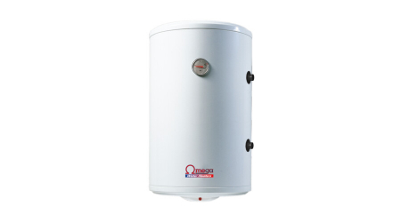 Echipamente de incalzire si producere ACM - Boiler termoelectric cu serpentina si rezistenta, 50 litri, dreapta, rezervor emailat, Omega ErP