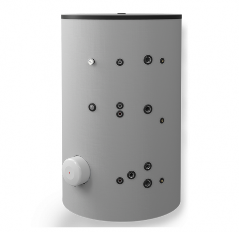 Echipamente de incalzire si producere ACM - Boiler termoelectric Eldom seria Green Line 2000 litri cu doua serpentine si rezistenta electrica 12 kW