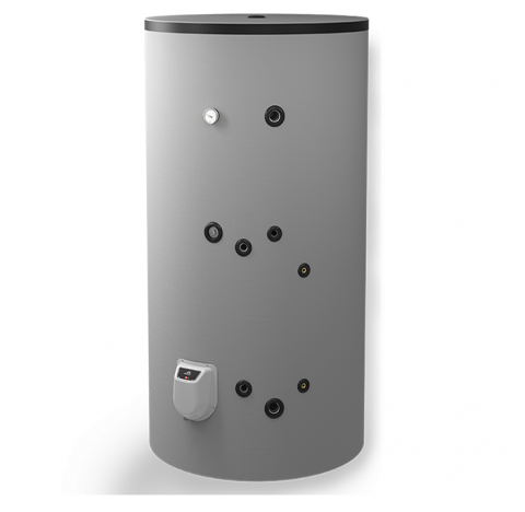 Echipamente de incalzire si producere ACM - Boiler termoelectric Eldom seria Green Line 1000 litri cu o serpentina si rezistenta electrica 12 kW