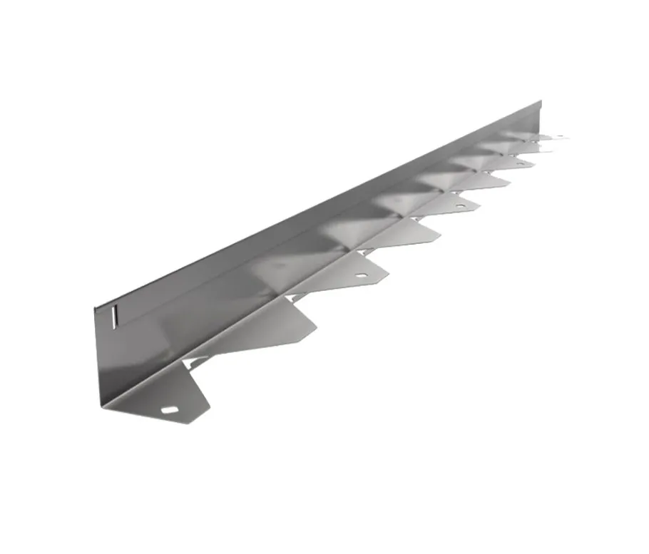 Casa si gradina - Bordura de drenaj din INOX STAINLESS pentru pavaj STEEL EDGING L=1m H=100mm - Vodaland gama Terra