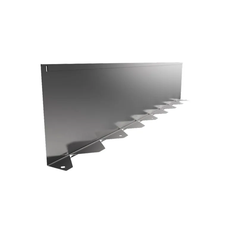 Casa si gradina - Bordura de drenaj din INOX STAINLESS pentru pavaj STEEL EDGING L=1m H=200mm - Vodaland gama Terra