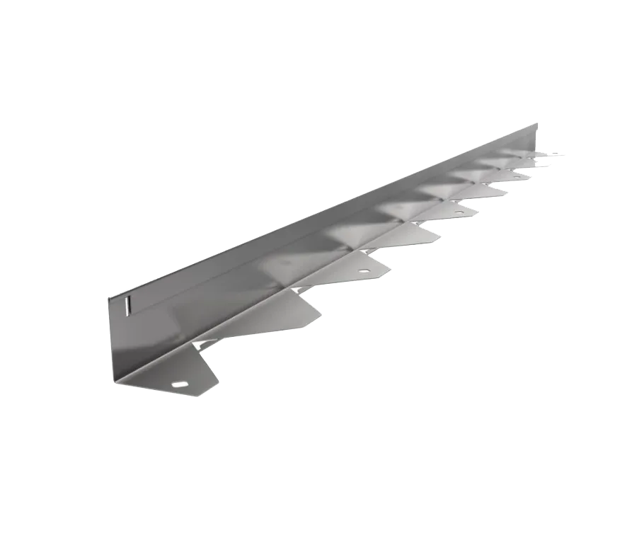 Casa si gradina - Bordura de drenaj din INOX STAINLESS pentru pavaj STEEL EDGING L=1m H=50mm - Vodaland gama Terra