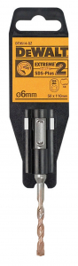 Scule si echipamente pentru constructii - Burghiu SDS-Plus Extreme 2 DeWalt 6x110mm - DT9514-QZ