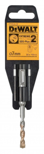 Scule si echipamente pentru constructii - Burghiu SDS-Plus Extreme 2 DeWalt 7x110mm - DT9524-QZ