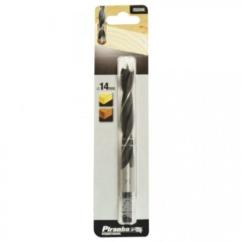 Scule si dispozitive de lucru - Burghiu Lemn 14 x 160 mm Black+Decker X52046