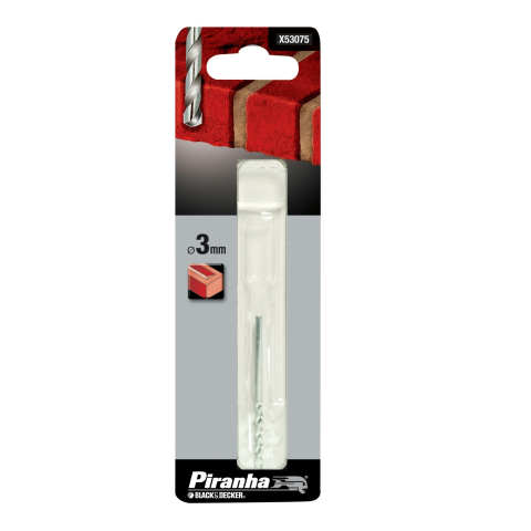 Scule si dispozitive de lucru - Burghiu Zidarie 3 x 60 mm Black+Decker X53075
