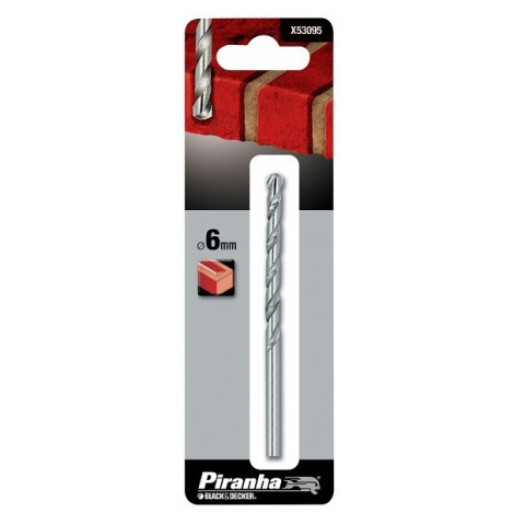 Scule si dispozitive de lucru - Burghiu Zidarie 6 x 100 mm Black+Decker X53095