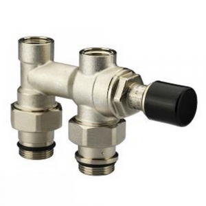Accesorii pentru calorifere - BY-PASS Diferential distribuitor monobloc coplanar 3/4